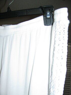 BY LM BEACH -  PANTS - FLOWY LEG - CLASSY MATERIAL - DRAWSTRING WAIST - XXL